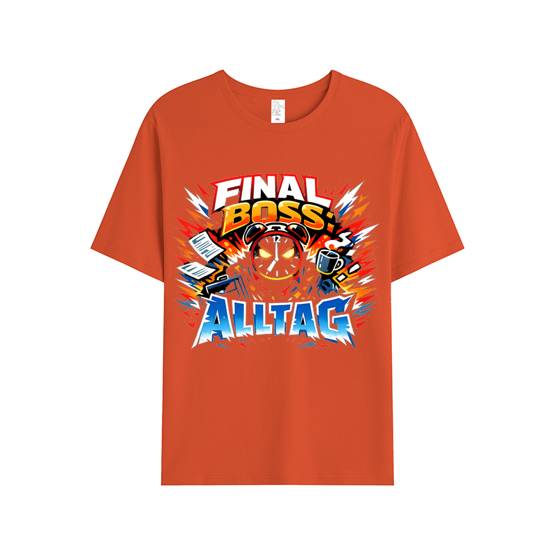 T-Shirt Final Boss Alltag – Anime Motiv für echte Helden