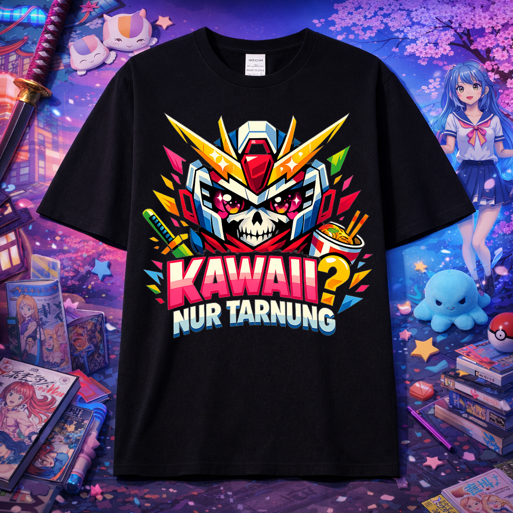 T-Shirt Kawaii Tarnmodus Anime Style