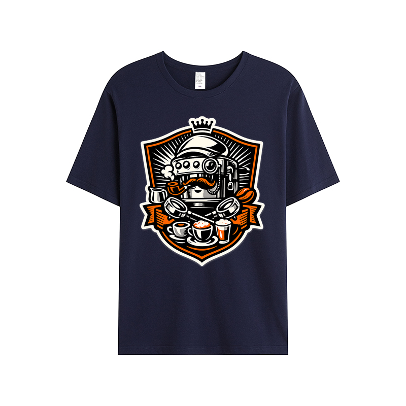 T-shirt Espresso Heraldry Wappen der Kaffeeliebe