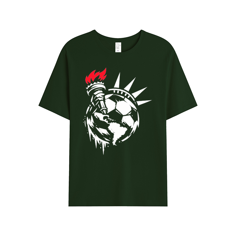 T-shirt WM-Grit im Iconformat Leuchtender Kickfan-Spirit