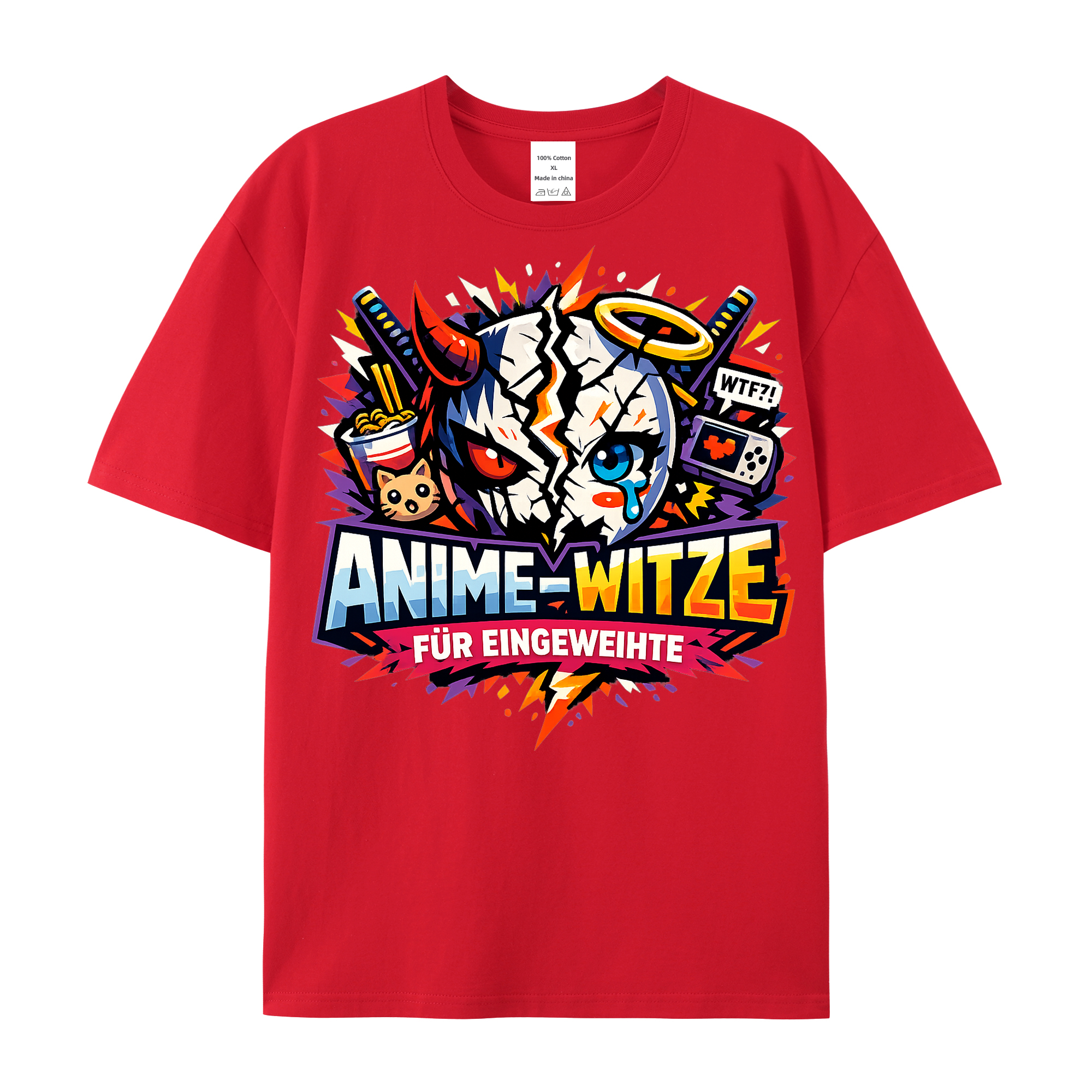 T-Shirt Anime-Gaggeister: Für Eingeweihte