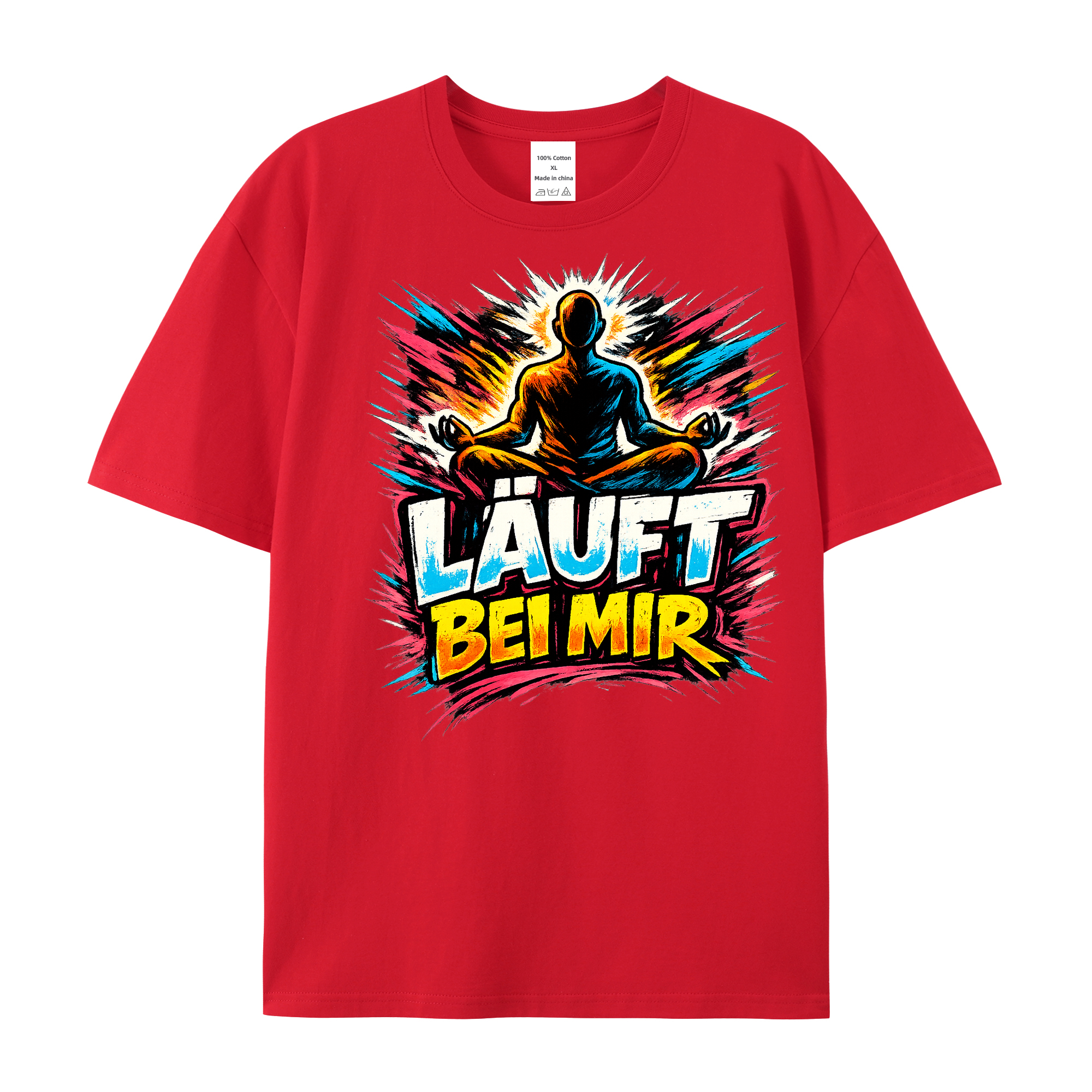 T-Shirt Läuft bei mir Yoga Flow