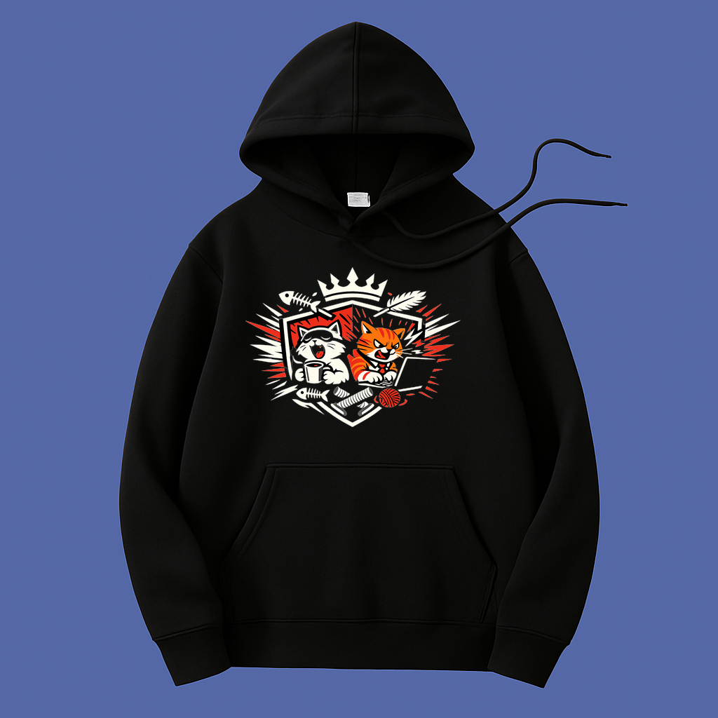 Hoodie Katzenliebe Pur