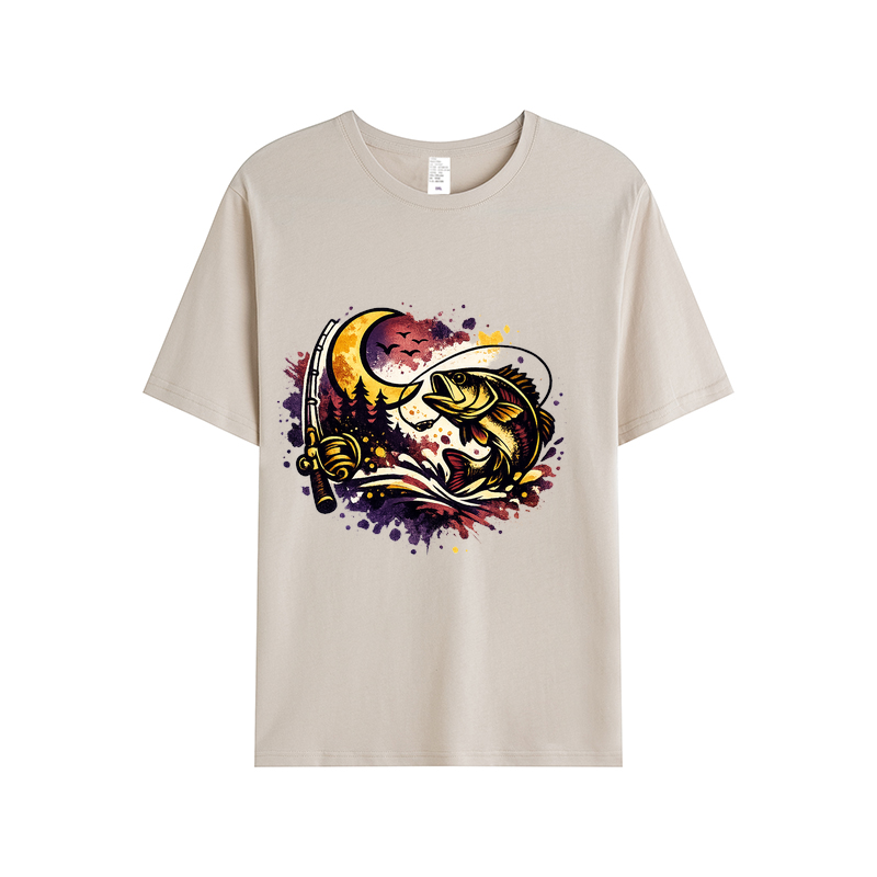 T-Shirt Anglerherz Abtauchen in die Freiheit