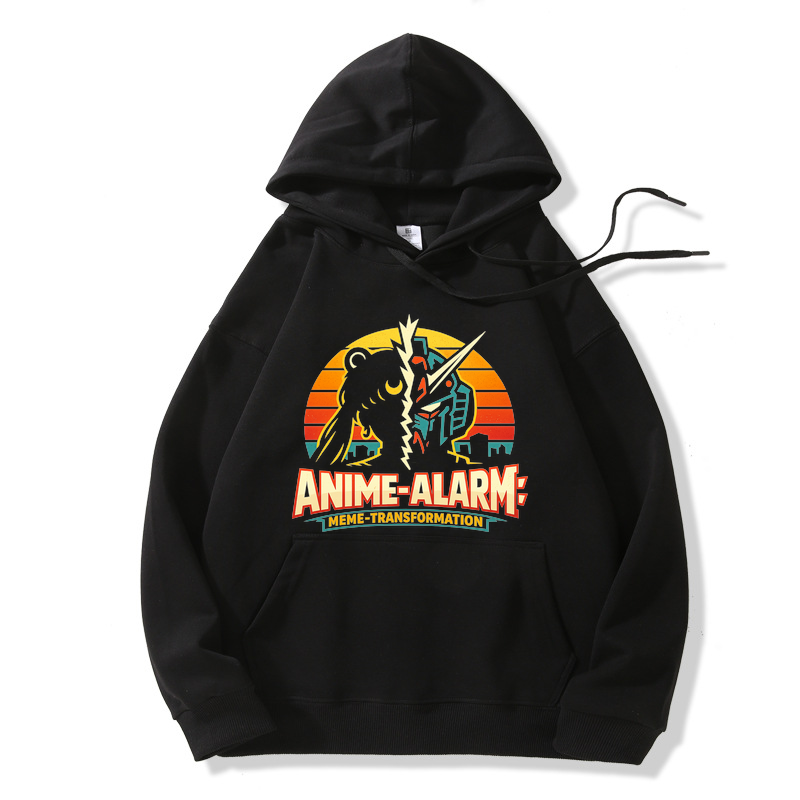 Hoodie Anime-Alarm: Meme-Transformation