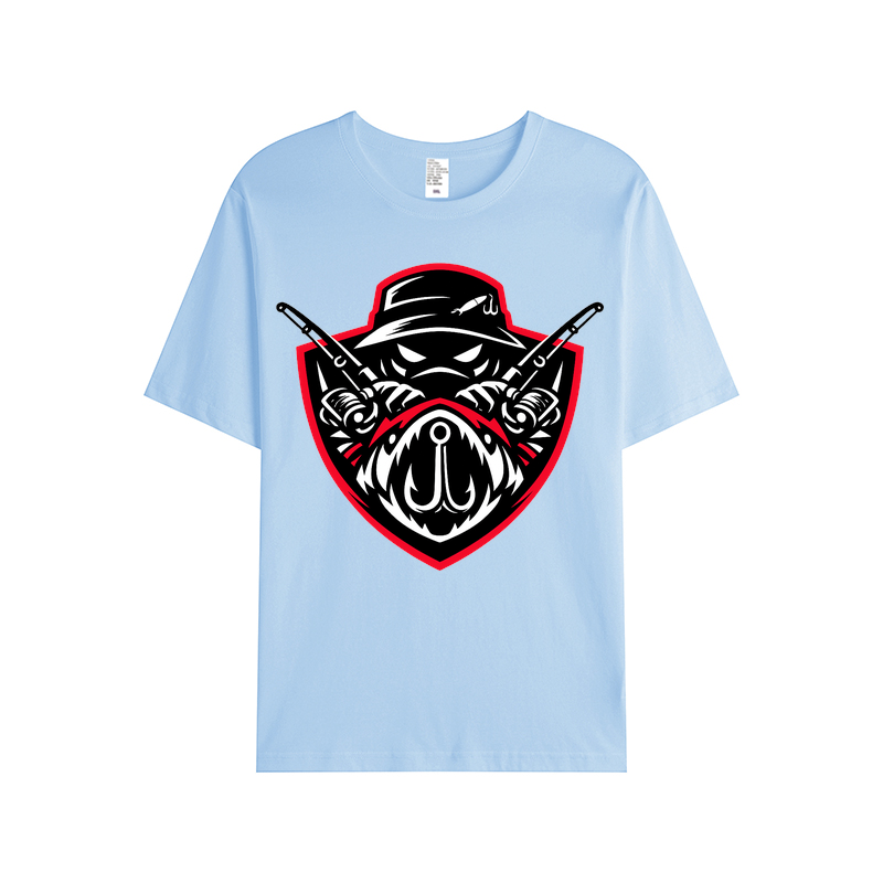 T-Shirt Angelglück am Wasser