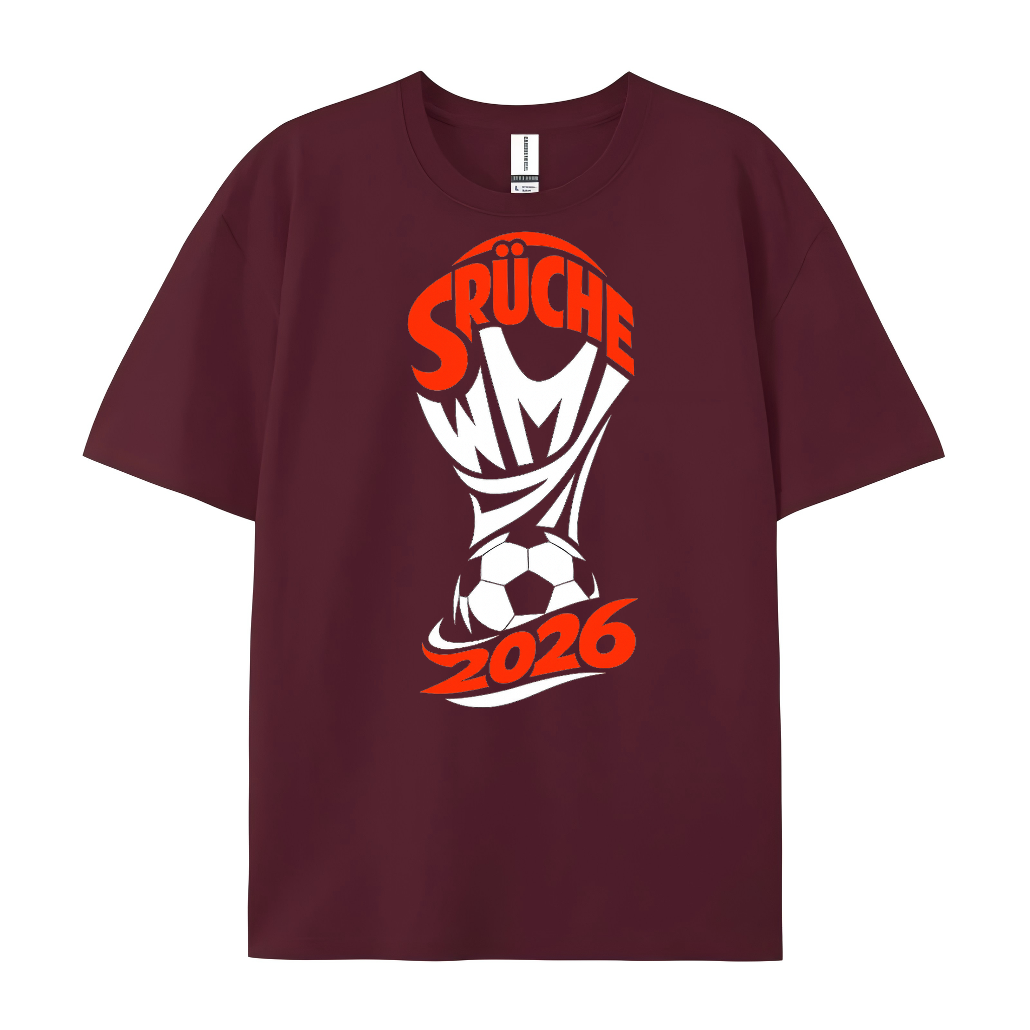 T-shirt Erlesene Anstoßparodie WM 2026 Vintage Vibe