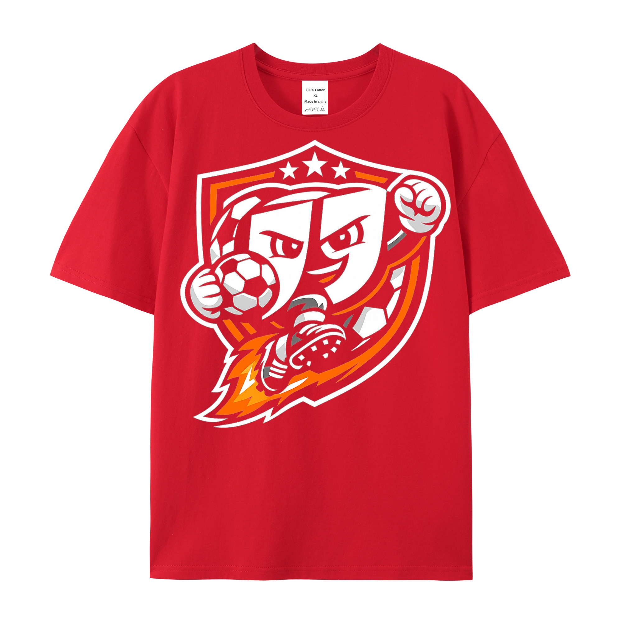 T-shirt Unaufhaltsamer Wirbelkicker im Lichtwirbel