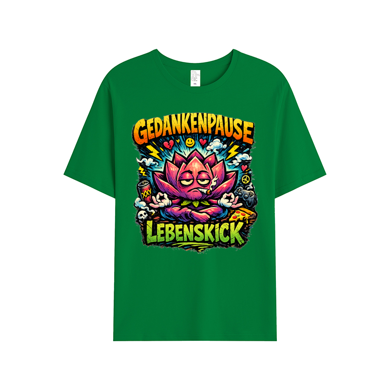 T-Shirt Gedankenpause Lebenskick Flow