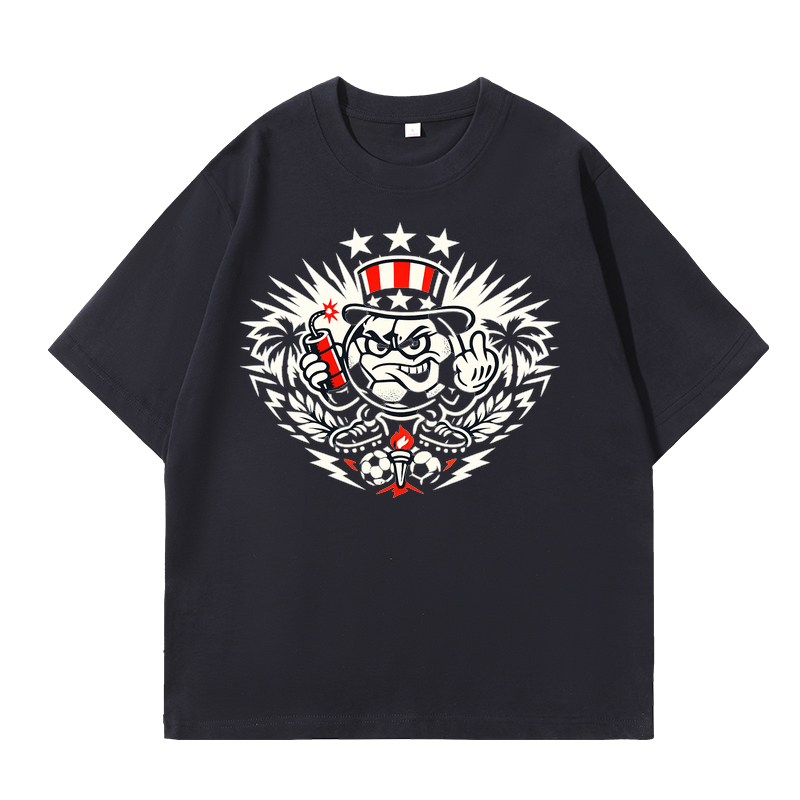 T-shirt Rasender Papierlöwe Fanvibe Herkunft