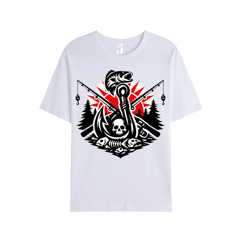 t-shirt Angelglück am Wasser