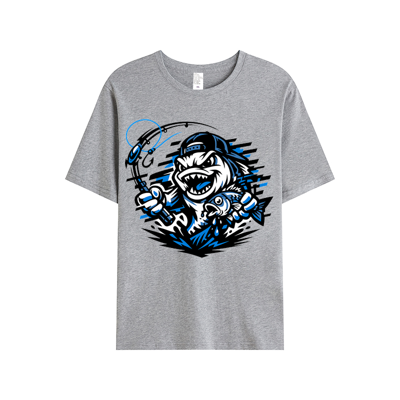 T-Shirt Angelglück am Wasser