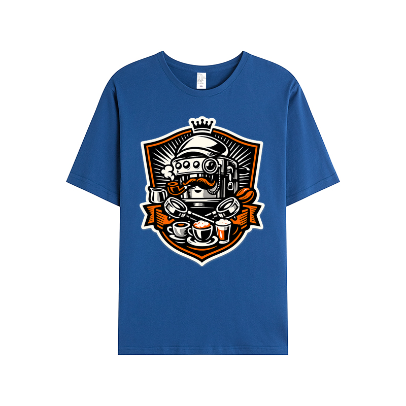T-shirt Espresso Heraldry Wappen der Kaffeeliebe