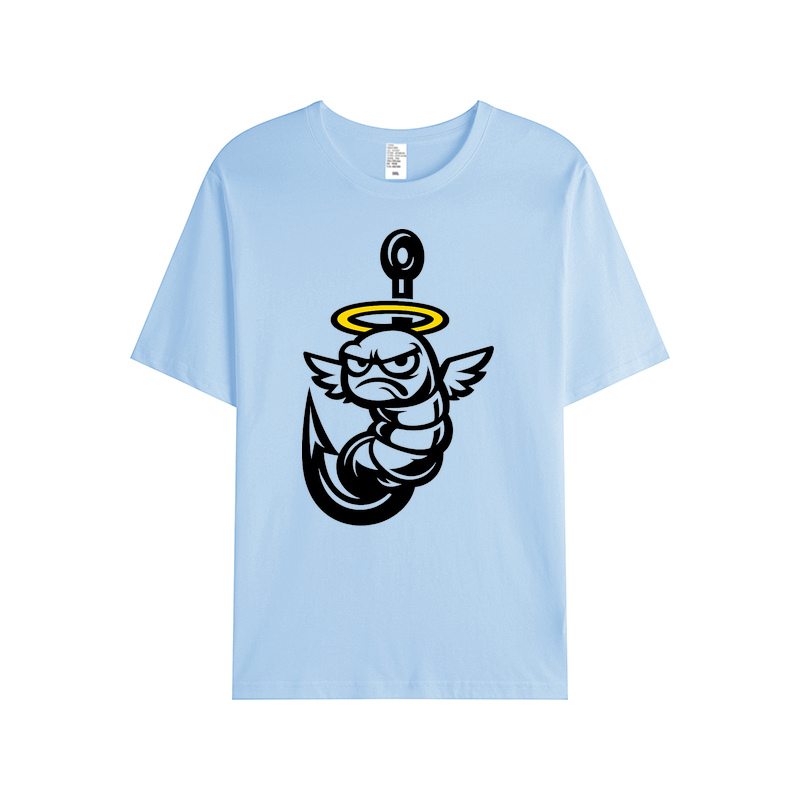 t-shirt Angelglück am Wasser