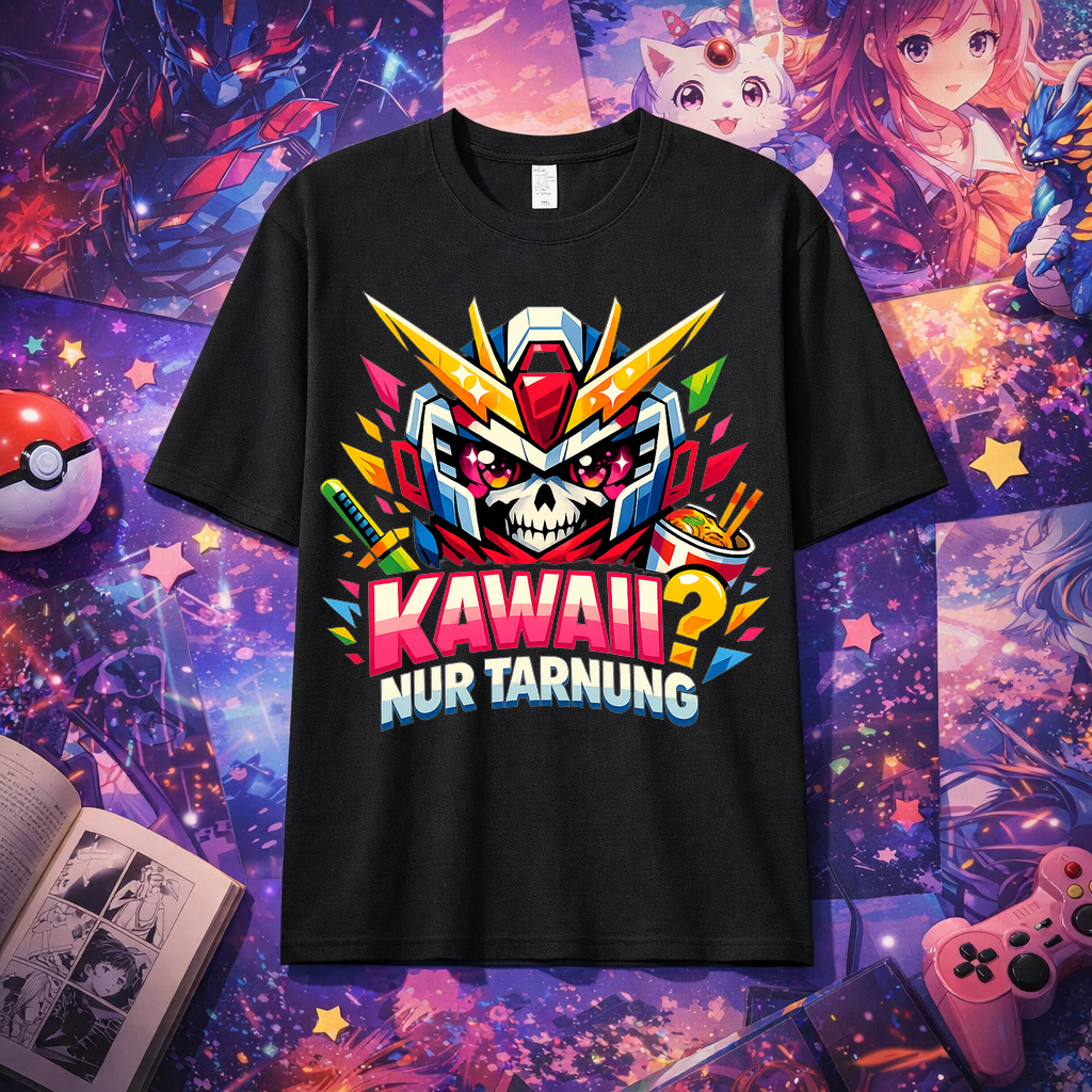 T-Shirt Kawaii Tarnmodus