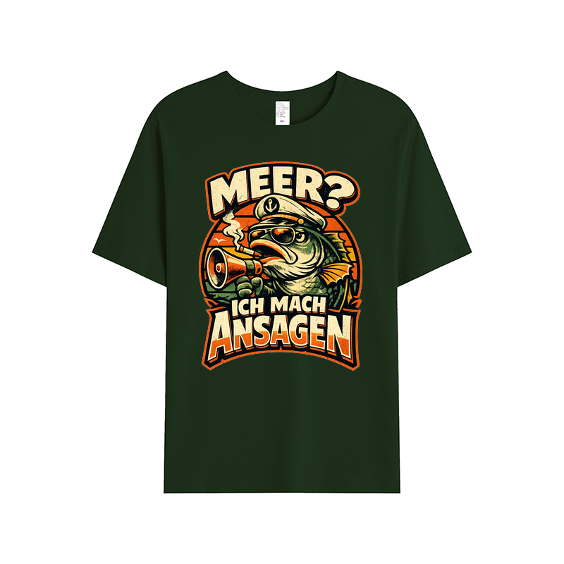 T-Shirt Meer Ansagen Angler Edition