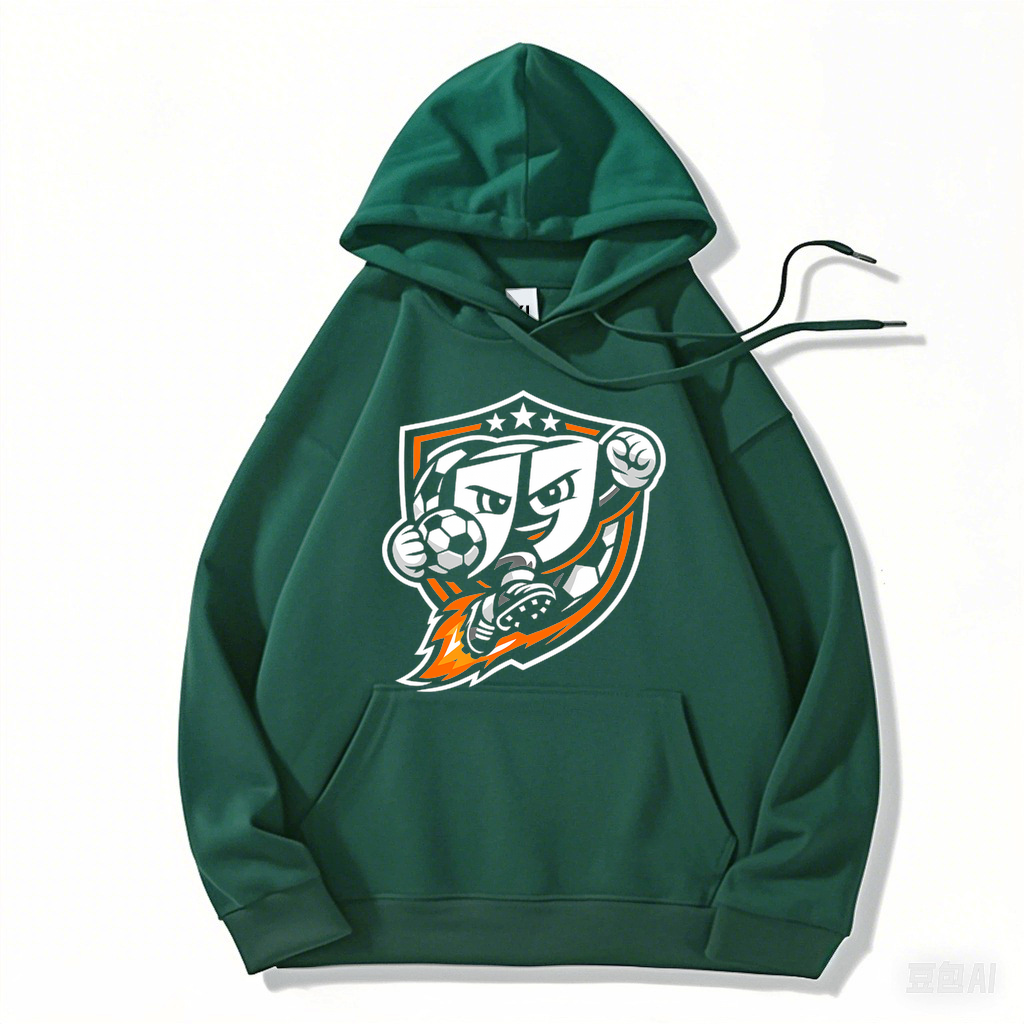 Hoodie Unaufhaltsamer Wirbelkicker im Sturmlicht