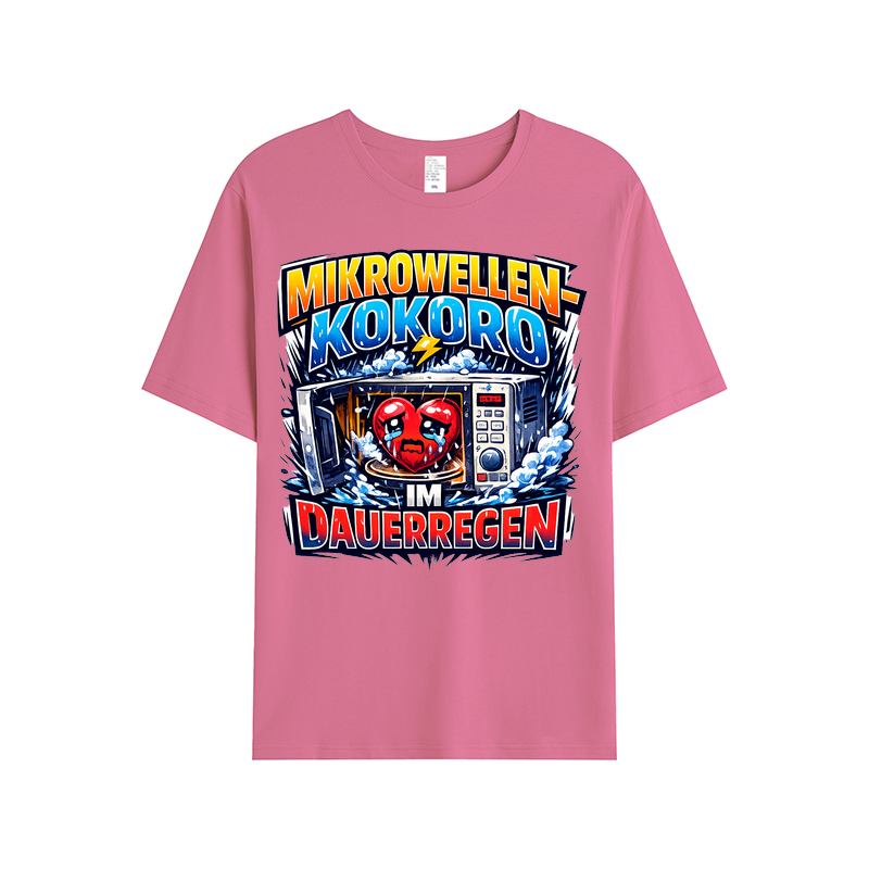 T-Shirt Mikrowellen-Kokoro im Regenflow