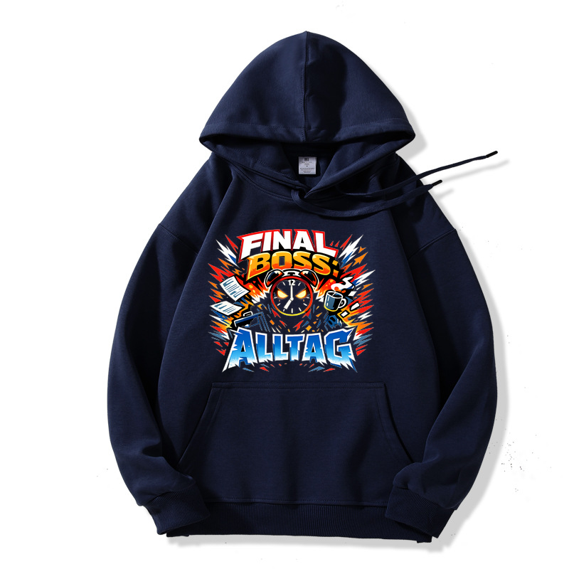 Hoodie Final Boss Alltag Mode