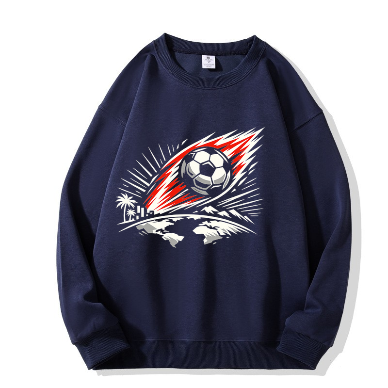 Sweatshirt Leuchtende Typowellen im Stadionglanz