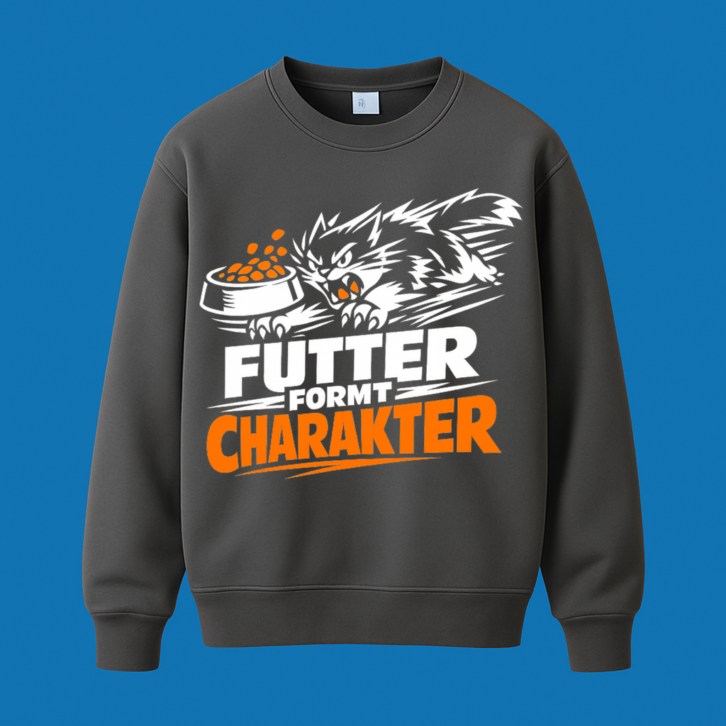 Sweatshirt Futterformel Katzencharme