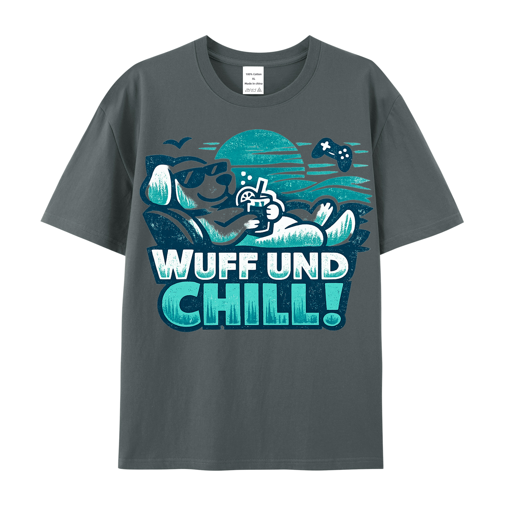 Wuff und Chill! t-shirt