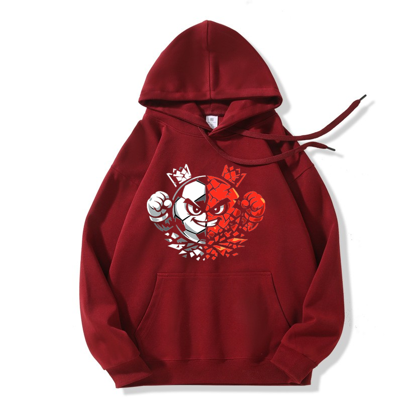 Hoodie Stolzer Wirbelgeist im Stadionwind