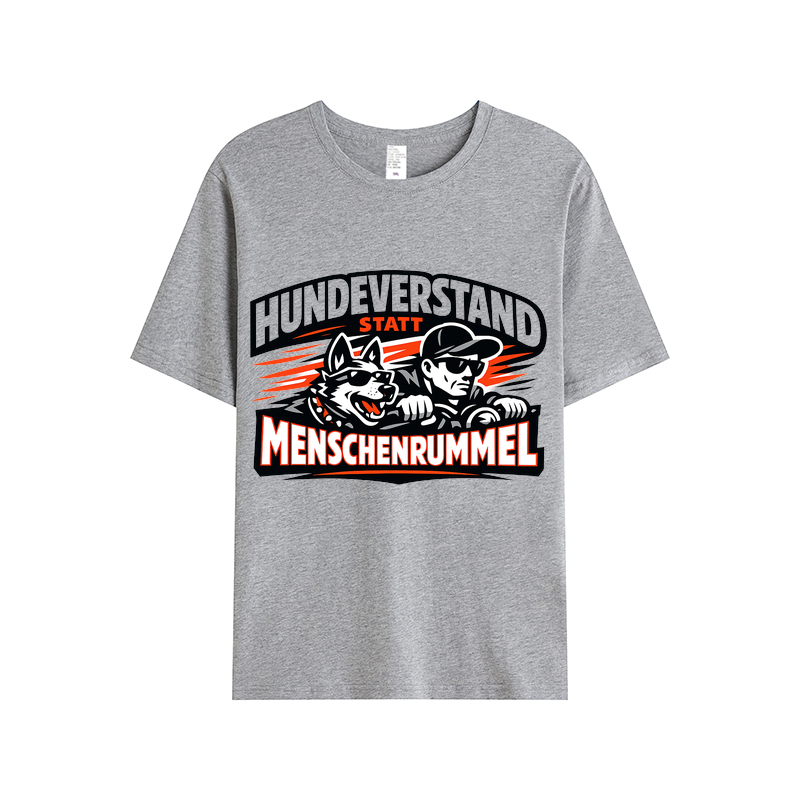 T-Shirt Hundeverstand statt Menschenrummel