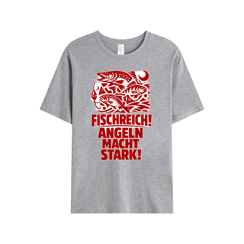T-Shirt Anglerkraft: Stark im Fischreich!