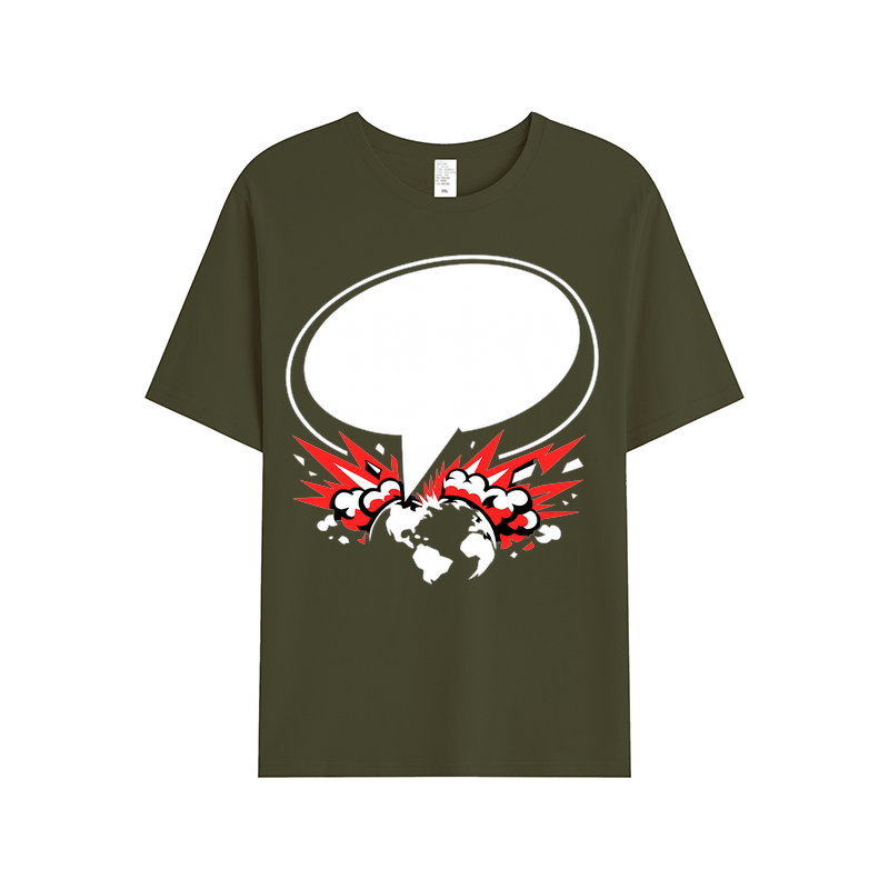T-shirt Rebellenball im Raster der Hexagon-Nacht