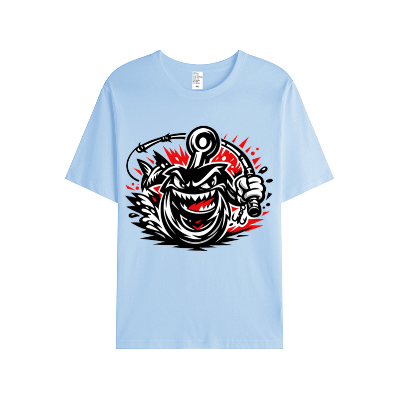 t-shirt Angelglück am Wasser