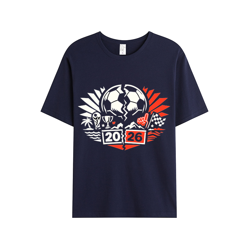 T-shirt WM-Wahnform für echte WM 2026 Fans