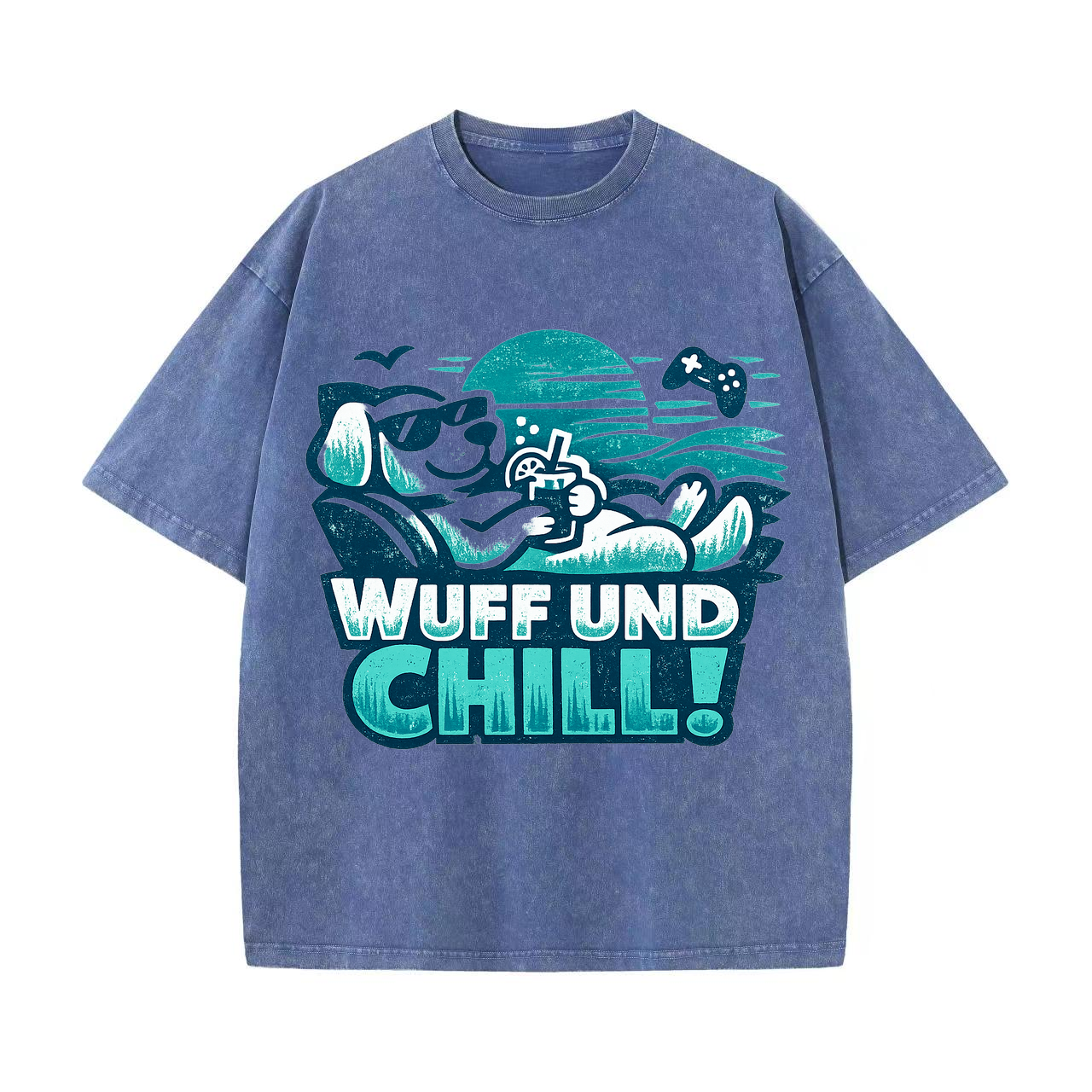 t-shirt Wuff & Chill Hundeliebe Style