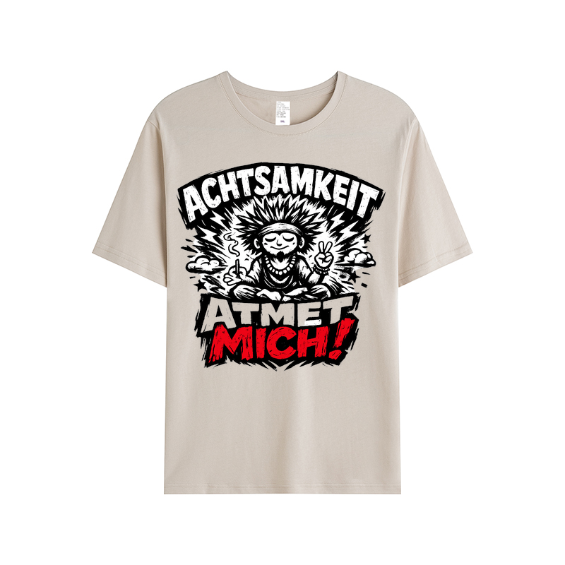 T-Shirt Achtsamkeitsatmer Yoga Yogi