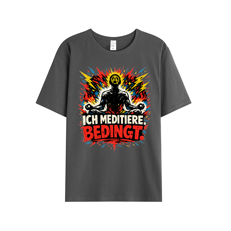 T-Shirt Meditationsmuffel – Chill & Flow Yoga Shirt