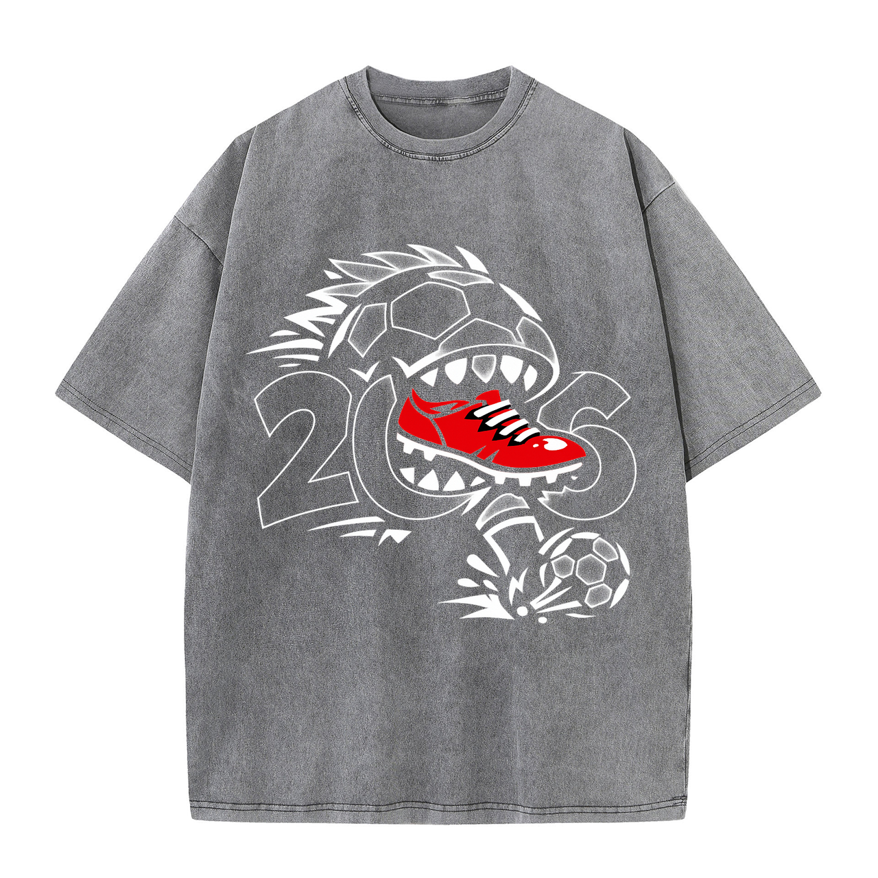 T-shirt Torschrift Tohuwabohu WM 2026 Sprüche-Power