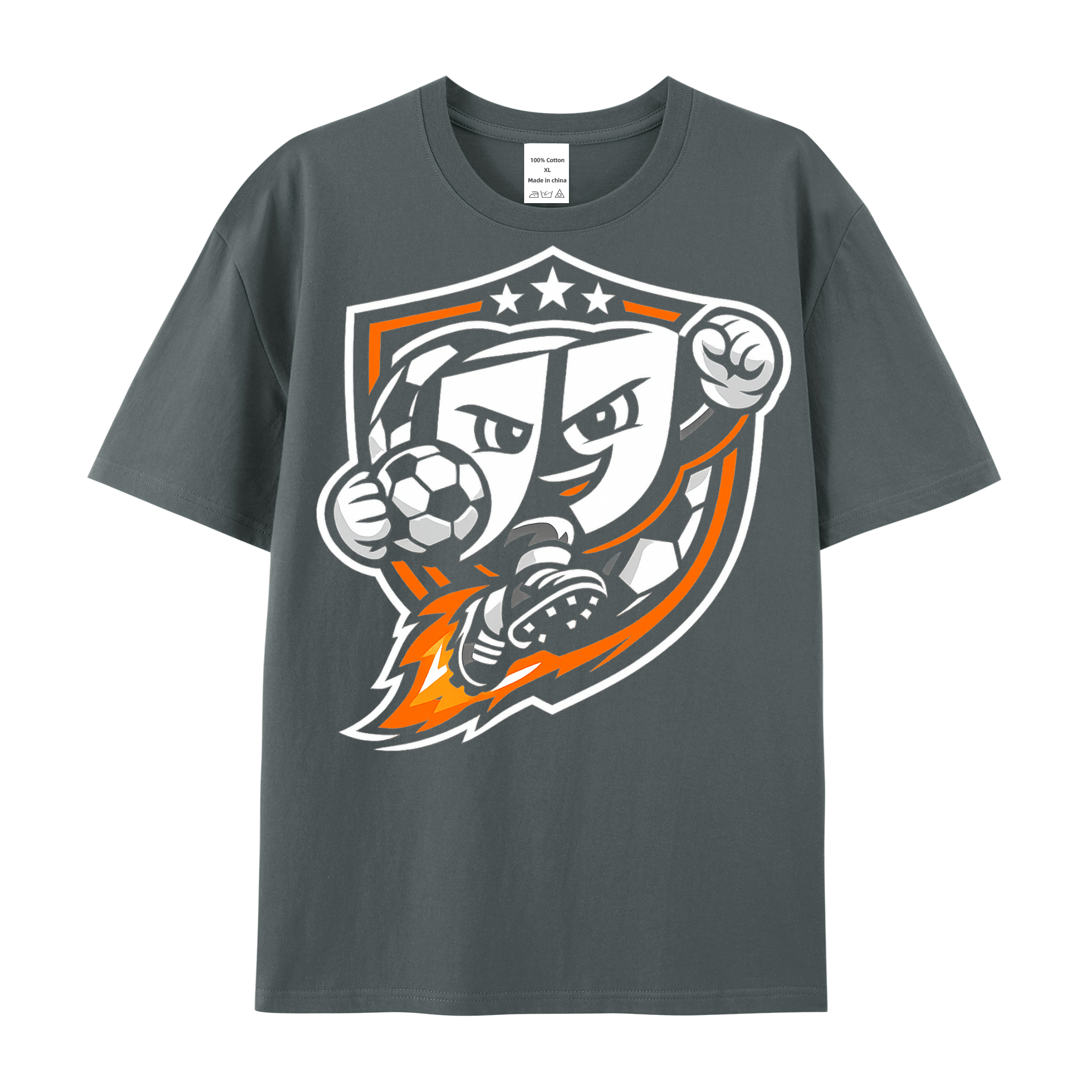 T-shirt Unaufhaltsamer Wirbelkicker im Lichtwirbel