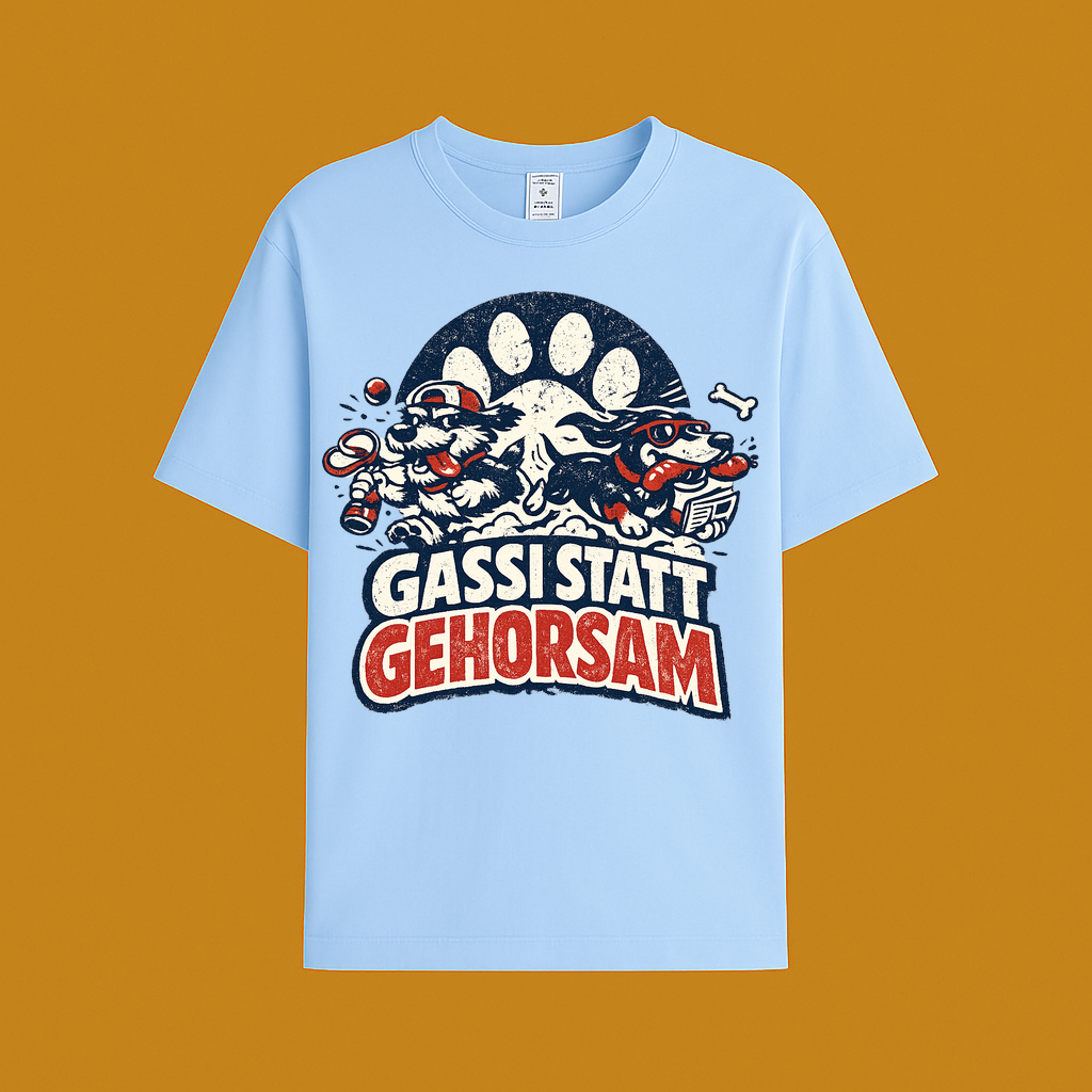 T-Shirt Gassi statt Gehorsam Vibes