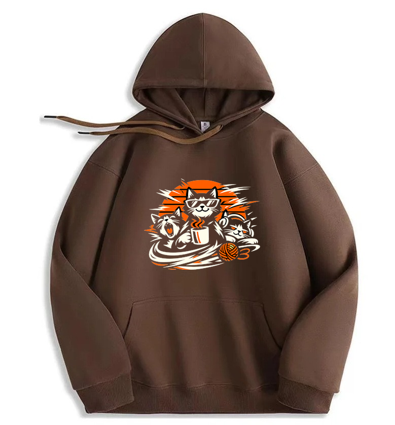 Hoodie Katzenliebe Pur