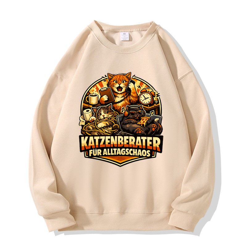 „Katzenberater für Alltagschaos“ Sweatshirt