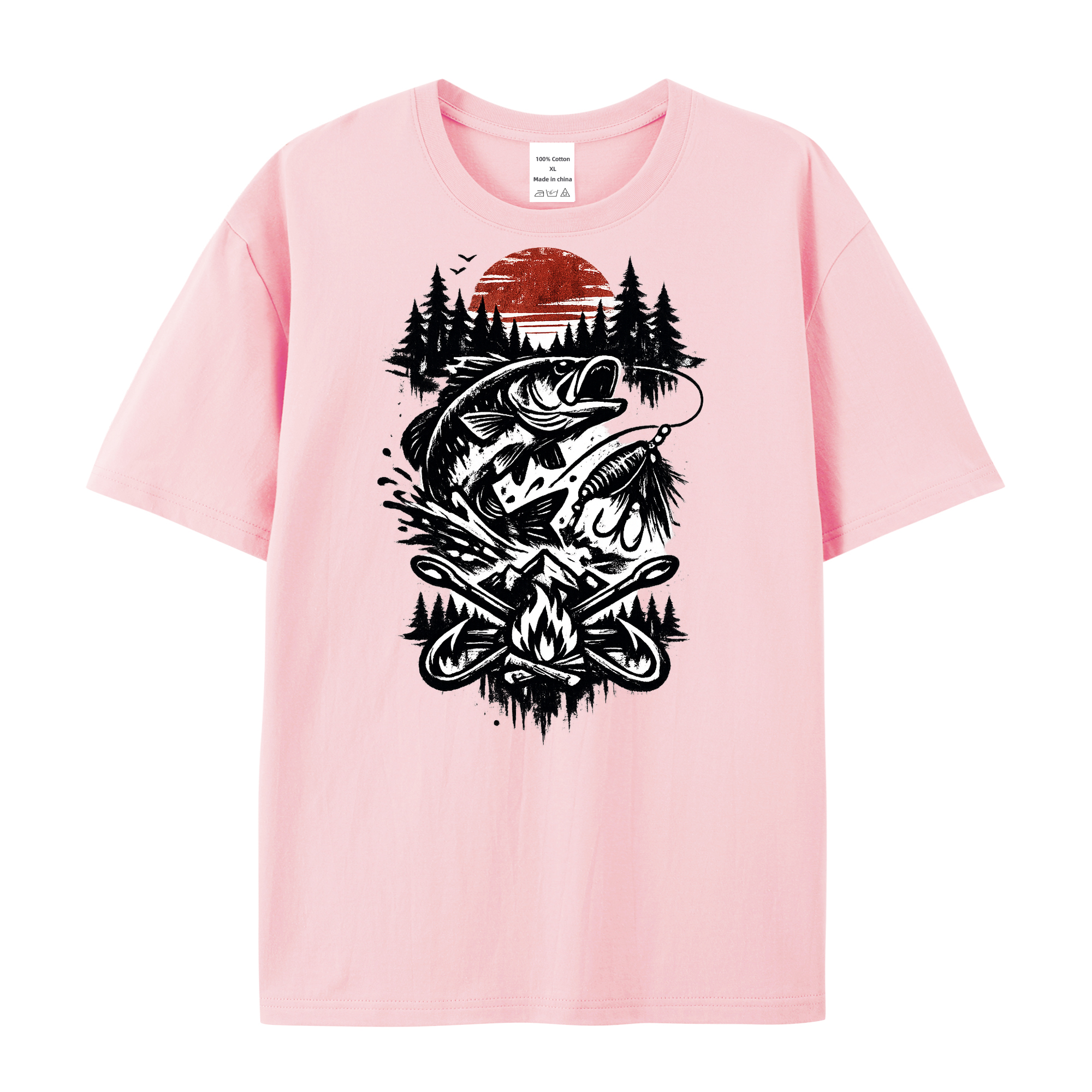 T-Shirt Anglerherz Abenteuer