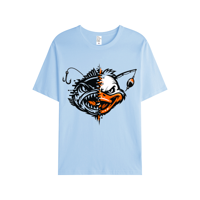 T-Shirt Angelglück am Wasser