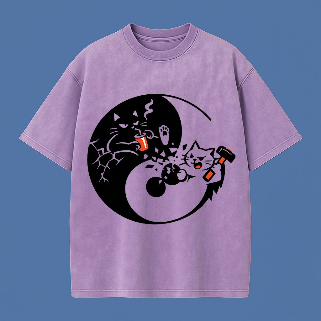 t-shirt Katzenliebe Pur