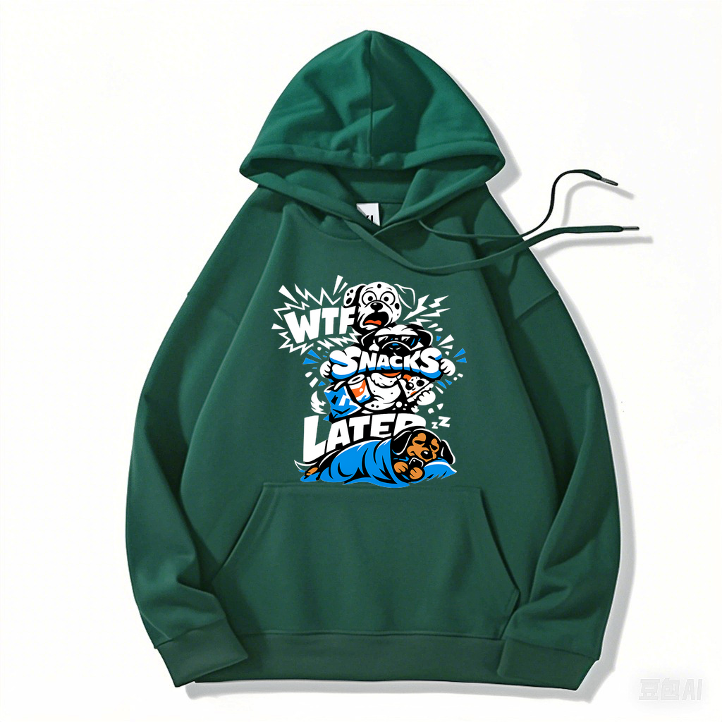 Hoodie Hundeherz im Alltag