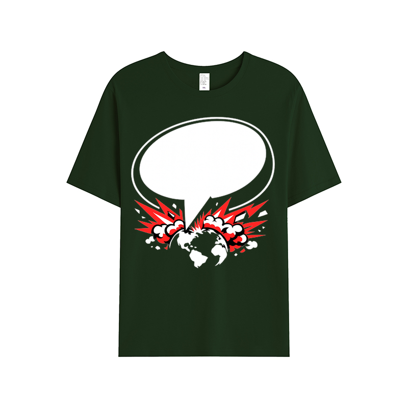T-shirt Rebellenball im Raster der Hexagon-Nacht