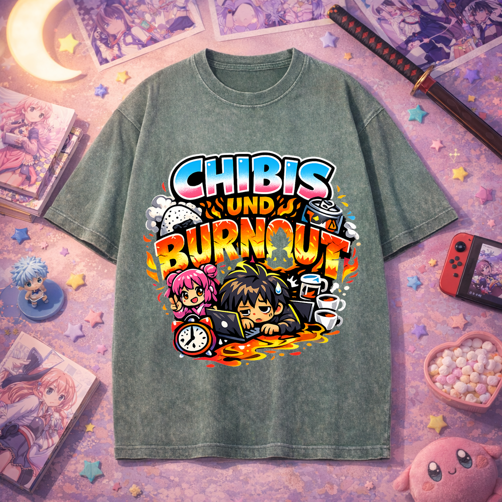 T-Shirt Chibi Burnout Bliss