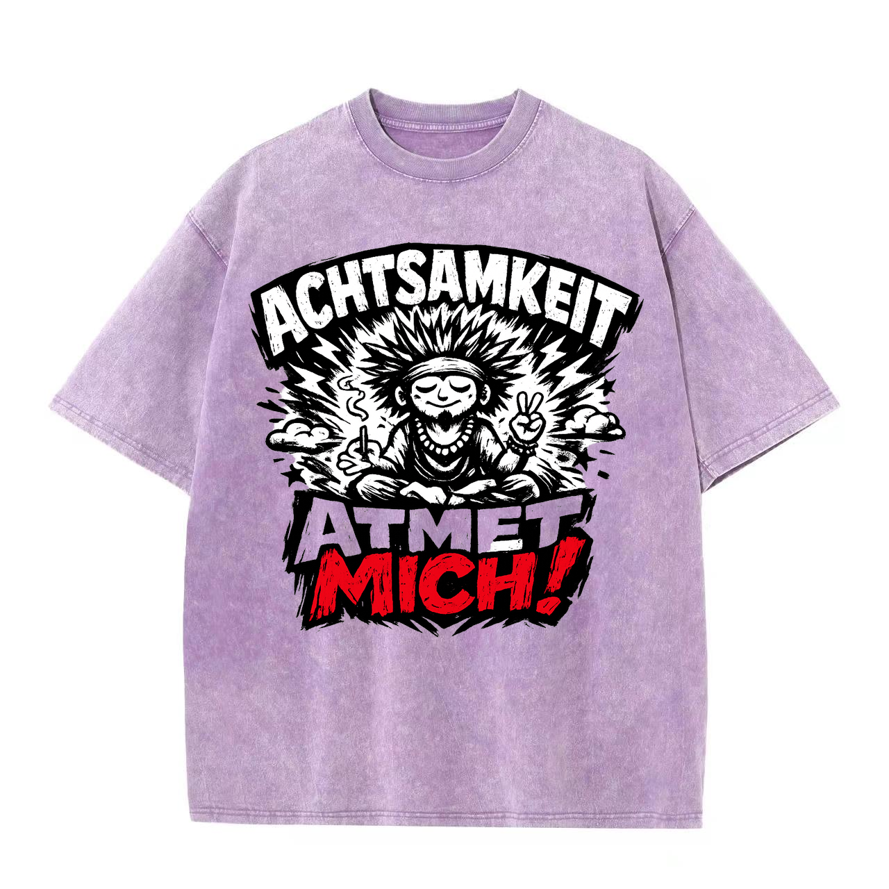 T-Shirt Achtsamkeitsatmung Yoga Yogi