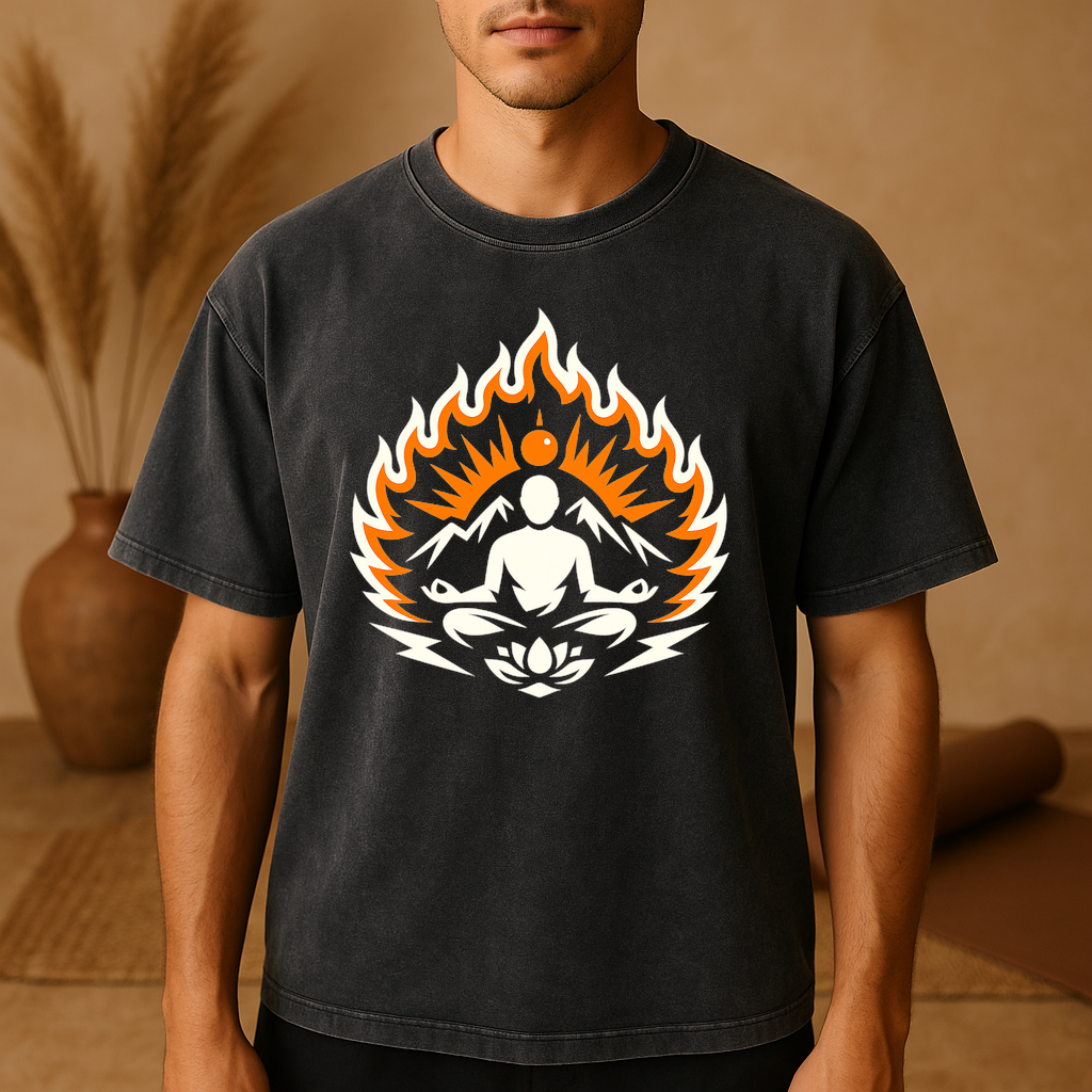 T-Shirt Zen Flow Yoga Vibes
