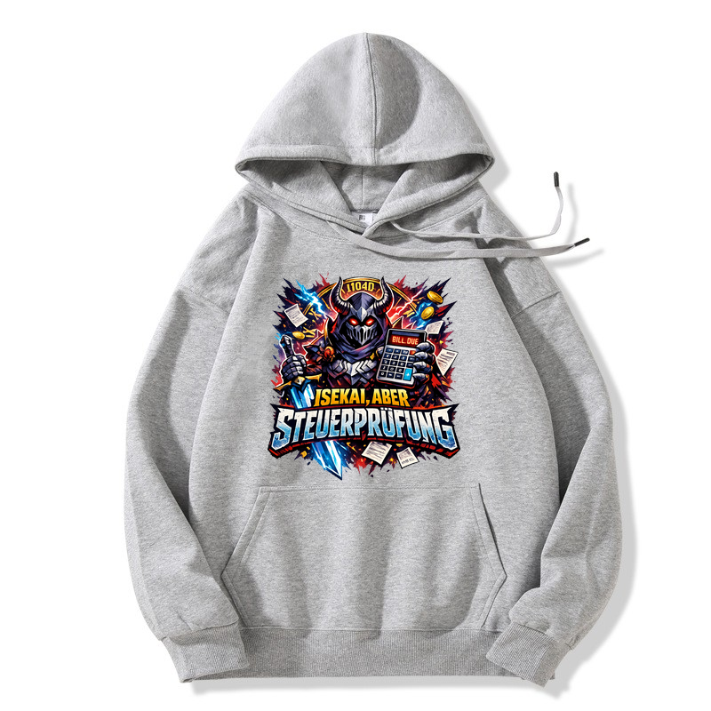 Hoodie Isekai Steuerprüfung Chaos