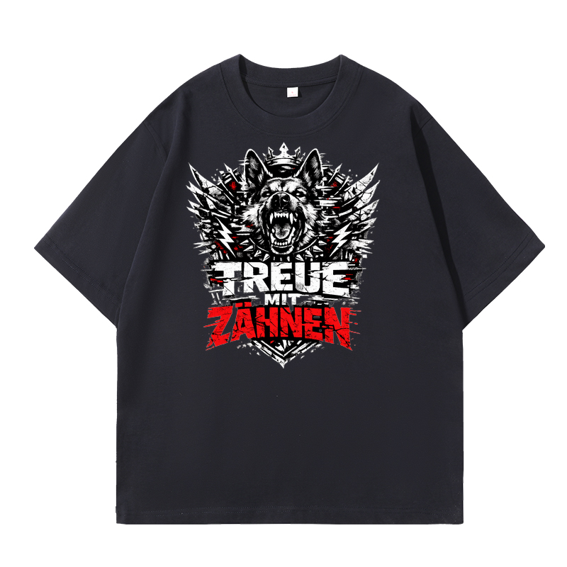 T-Shirt Treue mit Biss